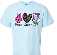 Load image into Gallery viewer, PEACE love SFR- comfort colors
