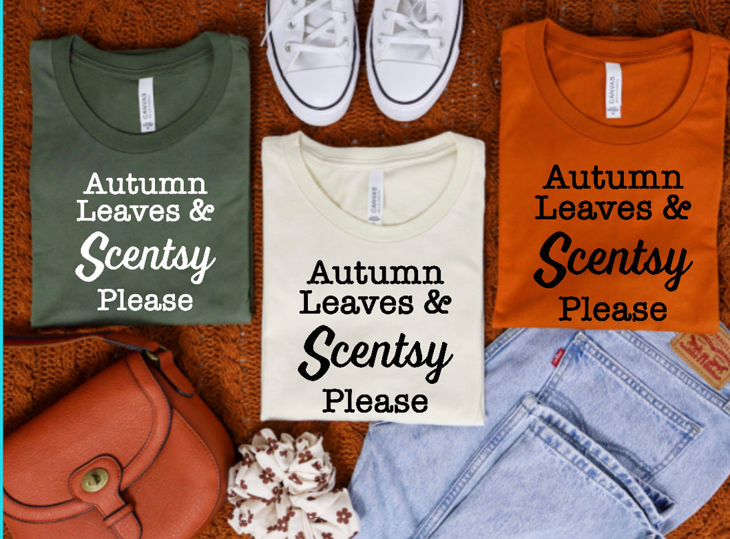Autumn leaves and scentsy please