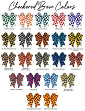 Load image into Gallery viewer, Custom Checkered Bow Spirit Tee
