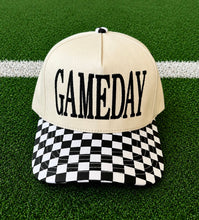 Load image into Gallery viewer, GAMEDAY Checkered Hat
