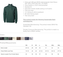 Load image into Gallery viewer, unisex light weight 1/4 zip pull over
