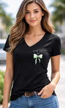 Load image into Gallery viewer, World tour 26 bow VNECK
