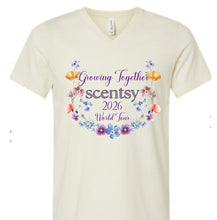 Load image into Gallery viewer, World tour 26 floral VNECK
