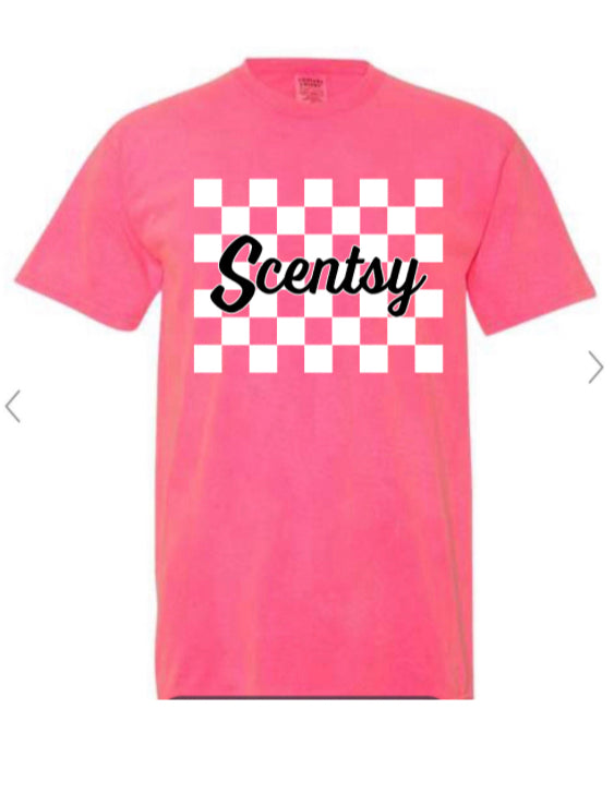 Scentsy checkered