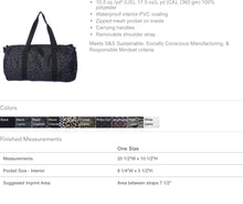 Load image into Gallery viewer, Scentsy embroidered duffle
