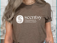 Load image into Gallery viewer, floral fragrance consultant logo- Full front BYOT
