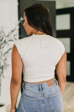 Load image into Gallery viewer, Halfway to Heaven Cropped Top in Sand Beige
