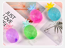 Load image into Gallery viewer, Glitter Gel Pineapple Squishy *READY TO SHIP*
