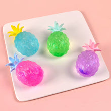 Load image into Gallery viewer, Glitter Gel Pineapple Squishy *READY TO SHIP*
