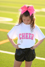 Load image into Gallery viewer, Cheer Faux Patch Tee
