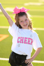 Load image into Gallery viewer, Cheer Faux Patch Tee
