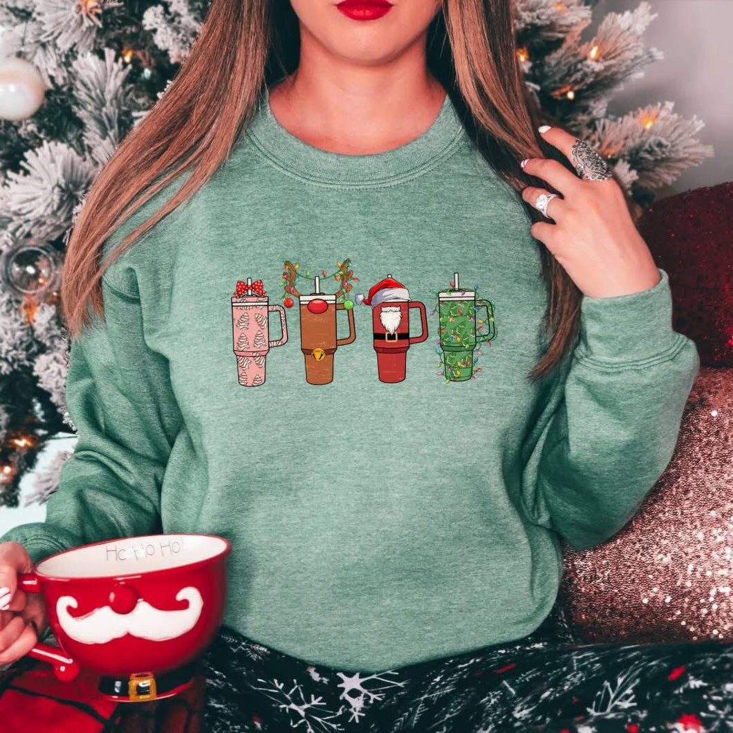 Christmas stanley cups