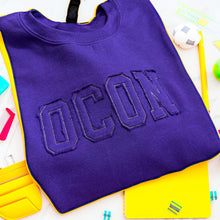 Load image into Gallery viewer, SWEATSHIRT APPLIQUE CUSTOM
