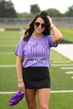 Load image into Gallery viewer, Purple Game Day Go Fight Win Tee
