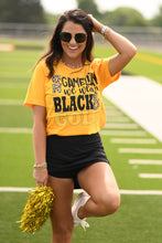 Load image into Gallery viewer, On Game Days We Wear Black And Gold Tee
