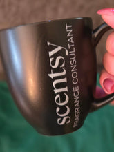 Load image into Gallery viewer, Christmas trees and scentsy please coffee mug
