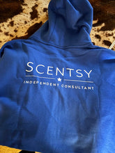 Load image into Gallery viewer, Stars scentsy hoodie full zip
