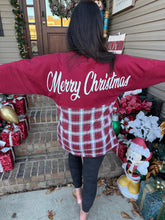 Load image into Gallery viewer, Plaid garnet spirit jersey
