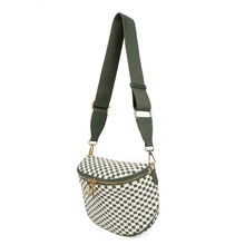 Load image into Gallery viewer, Woven Checkered Crossbody Bag *Pre Order* 22 Colors
