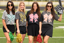 Load image into Gallery viewer, Custom Checkered Bow Spirit Tee
