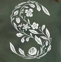 Load image into Gallery viewer, Sweatshirt scentsy floral S on back - logo full front
