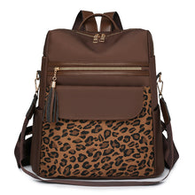 Load image into Gallery viewer, PREORDER: Two Tone Leopard Backpacks  8.17.26
