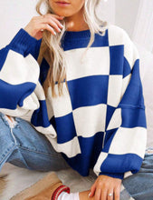Load image into Gallery viewer, PREORDER: Cozy Checker Sweater 8.10.26

