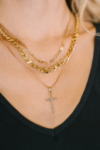 Load image into Gallery viewer, Layered Faith Necklace in Gold
