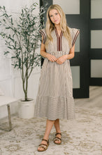 Load image into Gallery viewer, Let Me Love You Cap Sleeve Tiered Dress

