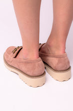 Load image into Gallery viewer, Literally Loafers in Blush Faux Suede
