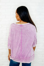 Load image into Gallery viewer, Loosely Speaking Oversized Basic Top in Mauve
