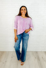 Load image into Gallery viewer, Loosely Speaking Oversized Basic Top in Mauve
