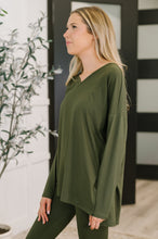 Load image into Gallery viewer, Next to Nothing Top and Bottom Set in Dark Olive
