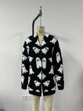 Load image into Gallery viewer, PREORDER: Spooky Season Ghost Cardigans   8.17.26
