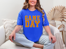 Load image into Gallery viewer, Game Day Royal Blue Graphic Tee in Multiple Colors
