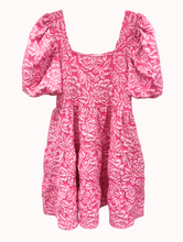 Load image into Gallery viewer, Dolly Doll Jacquard Dress, Pink
