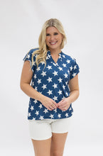 Load image into Gallery viewer, The Nicole V-Neck Top, Stars
