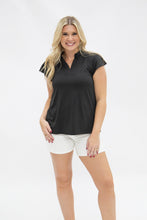 Load image into Gallery viewer, The Nicole V-Neck Top, Black
