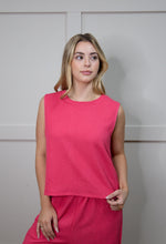 Load image into Gallery viewer, The Earhart Top, Fuchsia
