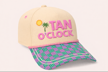 Load image into Gallery viewer, "Tan O'Clock" on Tan Cap with Patch Work

