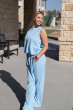 Load image into Gallery viewer, The Earhart Top, Blue
