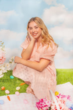 Load image into Gallery viewer, V-Neck Checkered Dress, Pink
