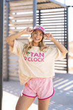 Load image into Gallery viewer, "Tan O'Clock" on Tan Cap with Patch Work
