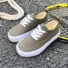 Load image into Gallery viewer, PREORDER: Kid's Canvas Lace-up Shoes  RERUN 7.20.26 osym
