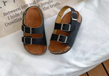 Load image into Gallery viewer, PREORDER: Double Buckle Kids Sandals 5.18.26
