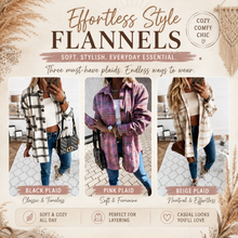 Load image into Gallery viewer, PREORDER: Effortless Style Flannels   8.17.26
