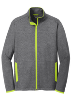 Load image into Gallery viewer, Sport-Wick Stretch Contrast Full-Zip Jacket
