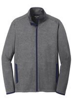 Load image into Gallery viewer, Sport-Wick Stretch Contrast Full-Zip Jacket
