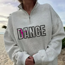 Load image into Gallery viewer, Embroidered Sports Quart-Zip Sweatshirt
