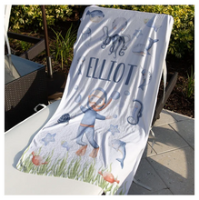 Load image into Gallery viewer, Kid's Custom Beach Towel

